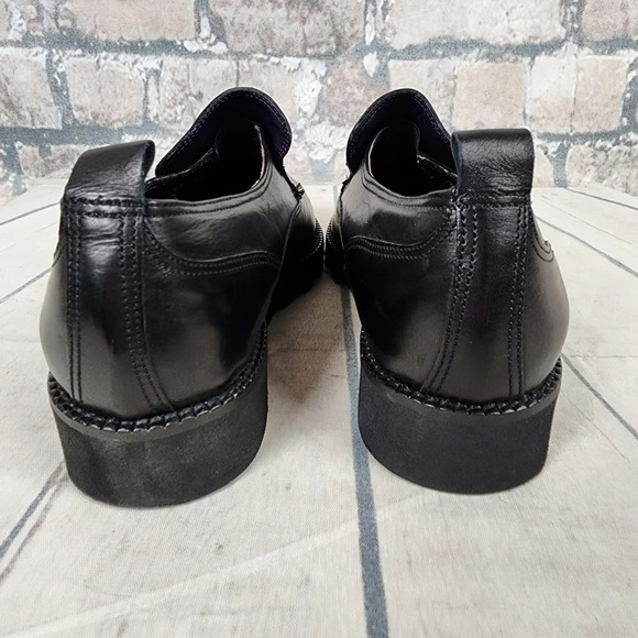 Donald J Pliner Sport Doro Leather Loafers Dark Purple Size 7 1/2M - Picture 12 of 14